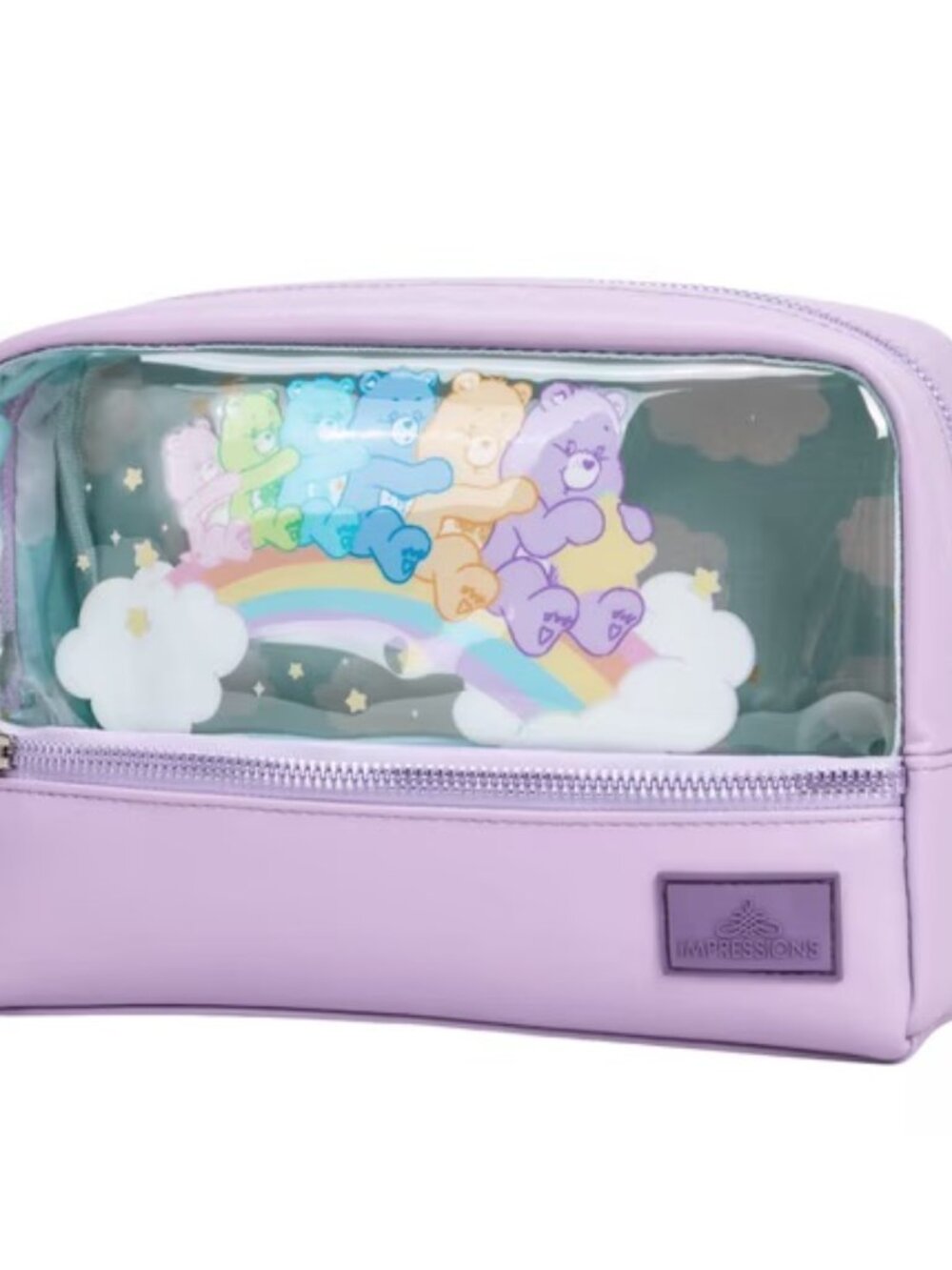 NWOT Impressions Care Bears Rainbow Cosmetic Pouch Makeup Bag Care Bears Travel